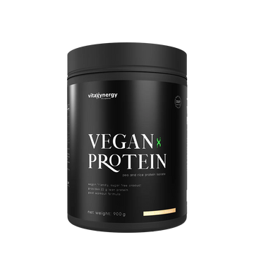 Pudră proteică vegană - Aromă de piersică și iaurt
