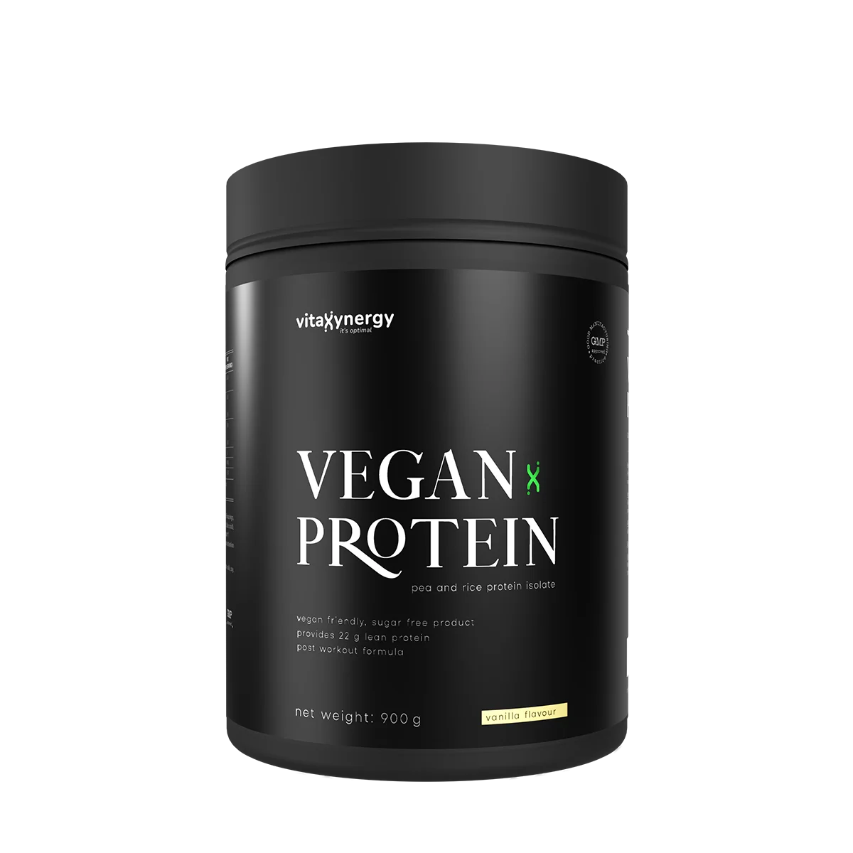 Pudră proteică vegană- Aromă de vanilie