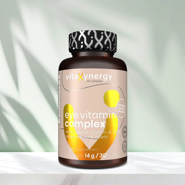 Eye Vitamin Complex – Lutein, Zinc, Selenium & Vitamins A, C & E, 30 Tablets VitaXynergy