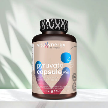 Pyruvate Plus – Calcium Pyruvate & Green Coffee & L-Carnitine, 60 Capsules VitaXynergy