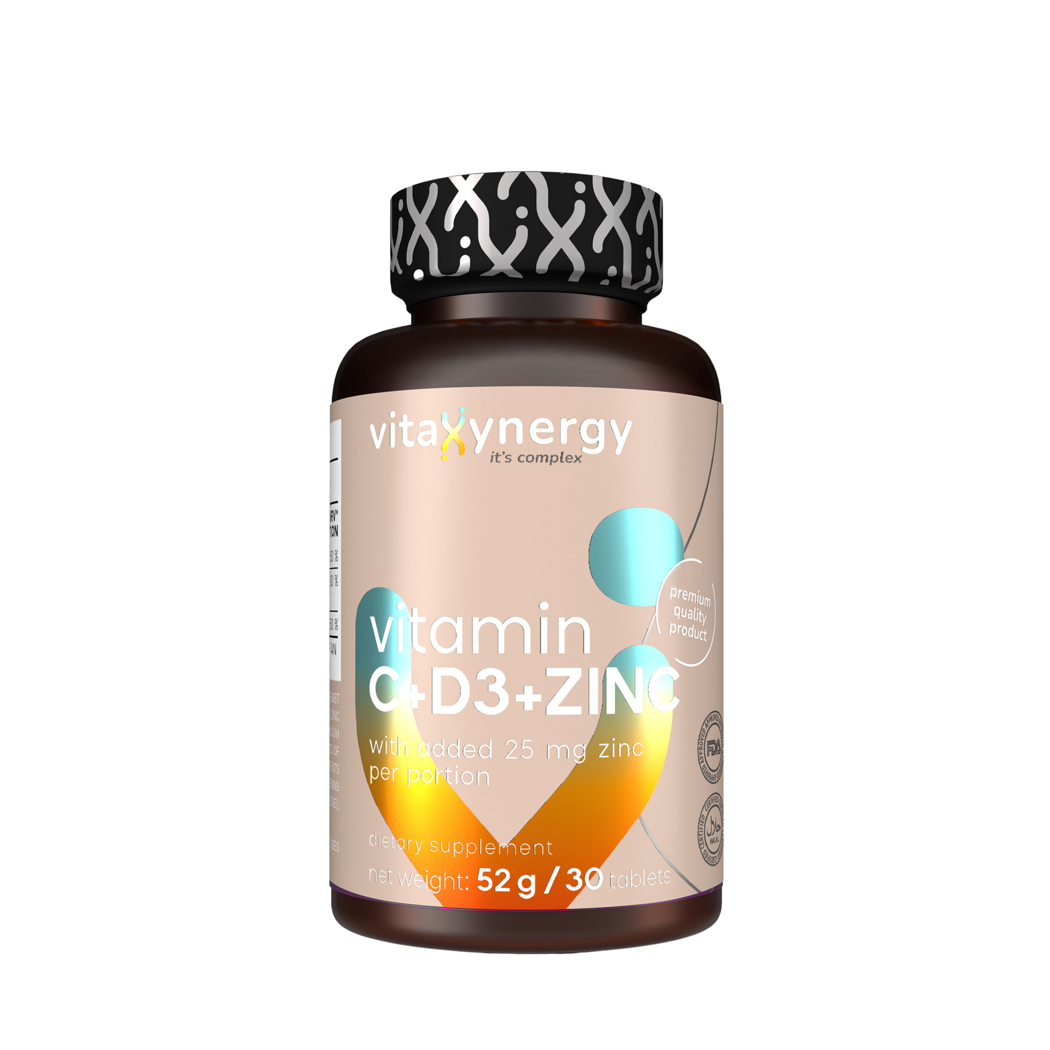 Vitamin C + D3 + zinc