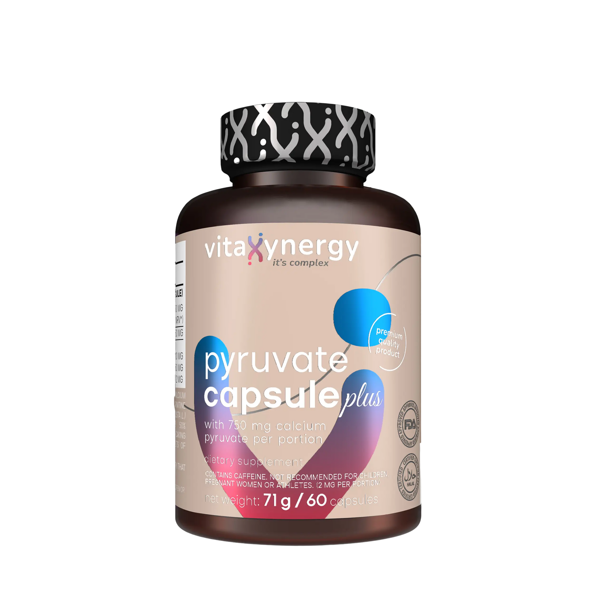 Pyruvate Plus Capsules Pyruvate & Green Coffee | VitaXynergy Pyruvate Plus Capsules Pyruvate & Green Coffee | VitaXynergy
